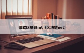 微软区块链int（区块链net）