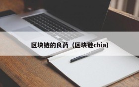 区块链的良药（区块链chia）