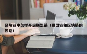 区块链中怎样开启联盟链（联盟链和区块链的区别）
