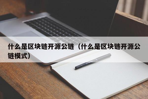 什么是区块链开源公链（什么是区块链开源公链模式）