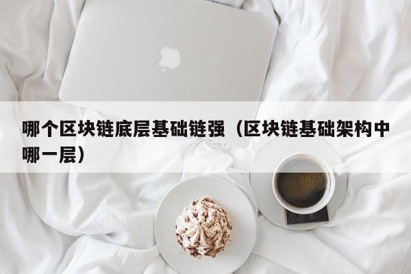哪个区块链底层基础链强（区块链基础架构中哪一层）