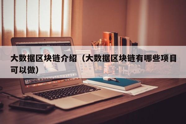 大数据区块链介绍（大数据区块链有哪些项目可以做）