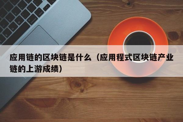 应用链的区块链是什么（应用程式区块链产业链的上游成绩）